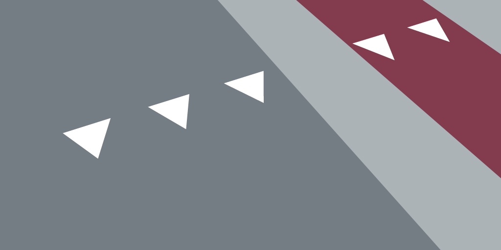 Haaientanden (shark teeth) give way markings