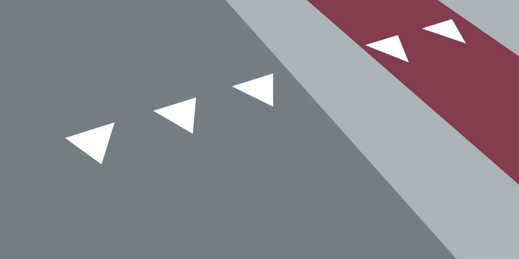 Haaientanden (shark teeth) give way markings