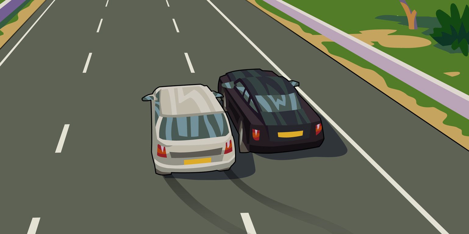 Maintain safe lateral distance when overtaking